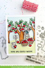 Load image into Gallery viewer, Lawn Fawn - apple-solutely awesome - clear stamp set - Design Creative Bling