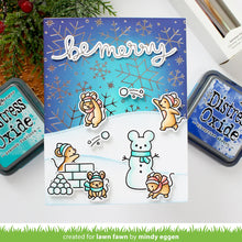 Cargar imagen en el visor de la galería, Lawn Fawn - snowball fight - clear stamp set - Design Creative Bling