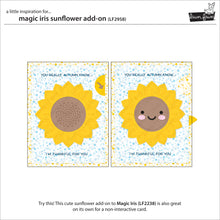 Charger l'image dans la galerie, Lawn Fawn - magic iris sunflower add-on - lawn cuts - Design Creative Bling