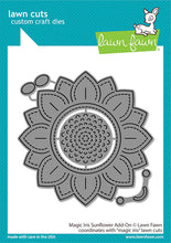 Charger l'image dans la galerie, Lawn Fawn - magic iris sunflower add-on - lawn cuts - Design Creative Bling