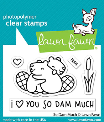 Lawn Fawn - so dam much - clear stamp set - Design Creative Bling