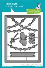 Load image into Gallery viewer, Lawn Fawn - heart garland backdrop: portrait - lawn cuts - Design Creative Bling