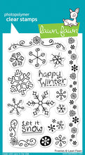 Load image into Gallery viewer, Lawn Fawn - Christmas - Clear Photopolymer Stamps - frosties - Design Creative Bling