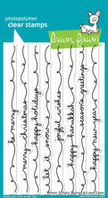 Carica l'immagine nel visualizzatore di Gallery, Lawn Fawn-Clear Stamps-Winter Scripty - Design Creative Bling