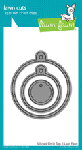 Load image into Gallery viewer, Lawn Fawn - Lawn Cuts - Dies - Stitched Circles Tags - Design Creative Bling