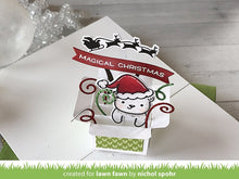 Load image into Gallery viewer, Lawn Fawn - Christmas - Lawn Cuts - Dies - Mini Pop-up Box - Design Creative Bling