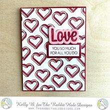 Load image into Gallery viewer, The Rabbit Hole Designs - Love Scripty Stamp Set - Design Creative Bling
