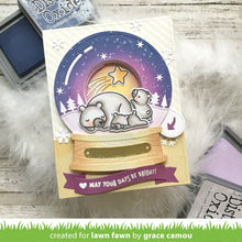 Load image into Gallery viewer, Lawn Fawn-Lawn Cuts-Dies-Magic Iris Snow Globe Add-on - Design Creative Bling