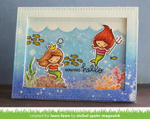 Lade das Bild in den Galerie-Viewer, Lawn Fawn - Clear Photopolymer Stamps - Mermaid For You - Design Creative Bling