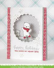 Charger l'image dans la galerie, Lawn Fawn - Beary Happy Holiday - clear stamp set - Design Creative Bling