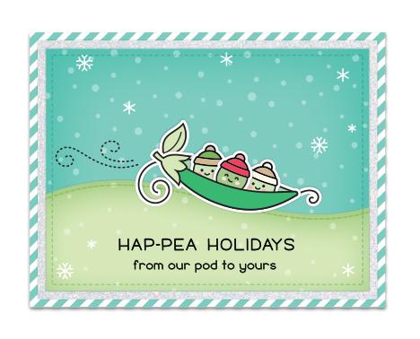 Lawn Fawn-Clear Stamps-Peas On Earth – Design Creative Bling