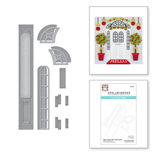Carica l'immagine nel visualizzatore di Gallery, Spellbinders-Die Set-Open House Door Side Panel Etched Dies from the Open House Collection - Design Creative Bling