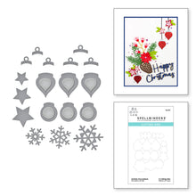 Carica l'immagine nel visualizzatore di Gallery, Spellbinders-Bottle Holiday Decorations Etched Dies from the Tis the Season Collection-Die Set - Design Creative Bling