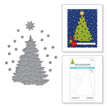 Carica l'immagine nel visualizzatore di Gallery, Spellbinders- O Christmas Tree Etched Dies from the Trim a Tree Collection-Die Set - Design Creative Bling