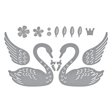 Load image into Gallery viewer, Spellbinders-Heart Swans Etched Dies-Truly Yours Collection - Design Creative Bling
