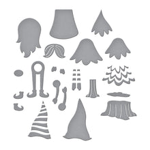 Load image into Gallery viewer, Spellbinders-Dancin' Gnome Etched Dies from the Be Merry Collection-Die Set - Design Creative Bling