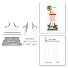 Load image into Gallery viewer, Spellbinders-Die Set-Open House Door Sentiment Steps Etched Dies from the Open House Collection - Design Creative Bling
