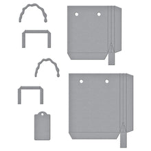 Cargar imagen en el visor de la galería, Spellbinders - Shopping Bags Etched Dies-Add to Cart Collection by Becky Roberts - Design Creative Bling