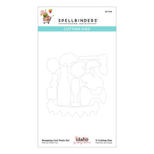 Lade das Bild in den Galerie-Viewer, Spellbinders-Die Set-Shopping Cart Party On! Etched Dies from the Add to Cart Collection by Becky Roberts - Design Creative Bling