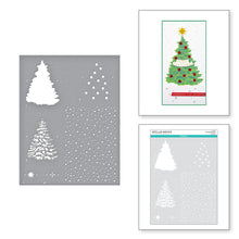 Load image into Gallery viewer, Spellbinders-Layered Christmas Tree Stencil from the Trim a Tree Collection-Stencil - Design Creative Bling