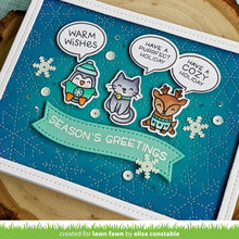 Carica l'immagine nel visualizzatore di Gallery, Lawn Fawn-stitched snowflake backdrop-Lawn Cuts - Design Creative Bling