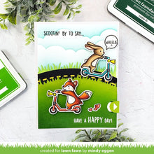 Load image into Gallery viewer, Lawn Fawn -Scootin' By- clear stamp set - Design Creative Bling