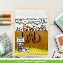 Lade das Bild in den Galerie-Viewer, Lawn Fawn - dad jokes - clear stamp set - Design Creative Bling