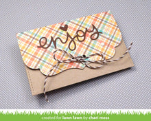 Load image into Gallery viewer, Lawn Fawn - Christmas - Lawn Cuts - Dies - Small Stitched Envelope - Design Creative Bling