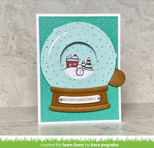 Load image into Gallery viewer, Lawn Fawn-Lawn Cuts-Dies-Magic Iris Snow Globe Add-on - Design Creative Bling
