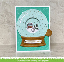 Load image into Gallery viewer, Lawn Fawn-Lawn Cuts-Dies-Magic Iris Snow Globe Add-on - Design Creative Bling