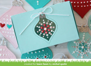 Lawn Fawn-Stitched Ornaments-Lawn Cuts - Design Creative Bling