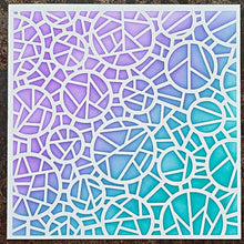 Load image into Gallery viewer, The Rabbit Hole Designs - Circle Mosaic - Stencil - Design Creative Bling