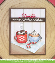 Load image into Gallery viewer, Lawn Fawn - Thanks a Latte - clear stamp set - Design Creative Bling