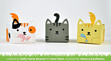 Load image into Gallery viewer, Lawn Fawn -Lawn Cuts - Dies - tiny gift box cat add-on - Design Creative Bling