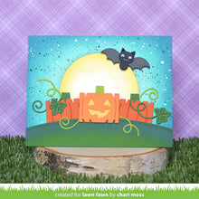 Load image into Gallery viewer, Lawn Fawn - tiny gift box jack-o'-lantern add-on - lawn cuts - Design Creative Bling