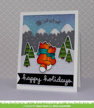 Carica l'immagine nel visualizzatore di Gallery, Lawn Fawn - Winter Scripty Sentiments - clear stamp set - Design Creative Bling