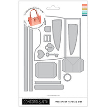Carica l'immagine nel visualizzatore di Gallery, Concord and 9th - Die set - Weekender Handbag - Design Creative Bling