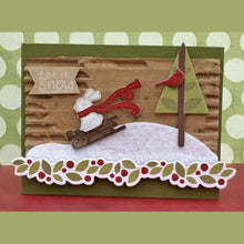 Carica l'immagine nel visualizzatore di Gallery, Lawn Fawn-Clear Stamp 3" x 2"-Winter Bunny - Design Creative Bling