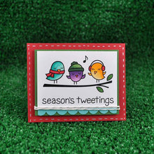 Load image into Gallery viewer, Lawn Fawn - Clear Stamps - 2 x 3-Winter Sparrow - Design Creative Bling