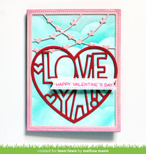 Load image into Gallery viewer, Lawn Fawn - giant outlined love ya - lawn cuts - Design Creative Bling