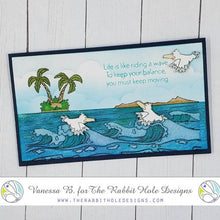 Load image into Gallery viewer, The Rabbit Hole Designs - Beach Background Stamp Set - Design Creative Bling
