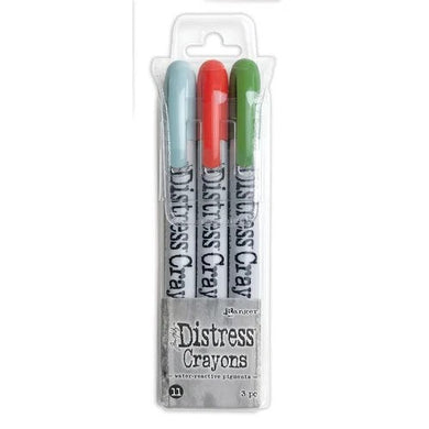 Ranger Ink - Tim Holtz - Distress Crayons - Set 11 - Design Creative Bling