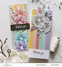 Cargar imagen en el visor de la galería, Altenew - Clear Stamp Set - Build A Flower-Cora Louise Peony Layering Stamp and Die - Design Creative Bling