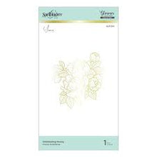 Carica l'immagine nel visualizzatore di Gallery, Spellbinders-Hot Foil Plate-Glimmer Plate-Glimmering Peony - Design Creative Bling