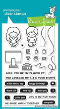 Load image into Gallery viewer, Lawn Fawn - Clear Acrylic Stamps - Screen Time - Design Creative Bling