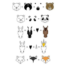 Load image into Gallery viewer, Concord and 9th - Clear Acrylic Stamps - Furry Friends - Design Creative Bling