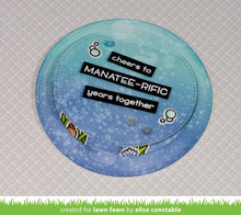 Carica l'immagine nel visualizzatore di Gallery, Lawn Fawn - Clear Acrylic Stamps - Manatee-rific - Design Creative Bling