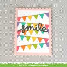 Carica l'immagine nel visualizzatore di Gallery, Lawn Fawn - Lawn Cuts - Dies - Bunting Borders - Design Creative Bling
