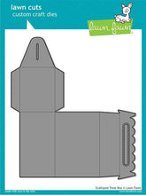 Lade das Bild in den Galerie-Viewer, Lawn Fawn - Lawn Cuts - Dies - Scalloped Treat Box - Design Creative Bling