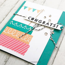 Load image into Gallery viewer, Concord and 9th - Clear Photopolymer Stamps - Top It Off - Design Creative Bling